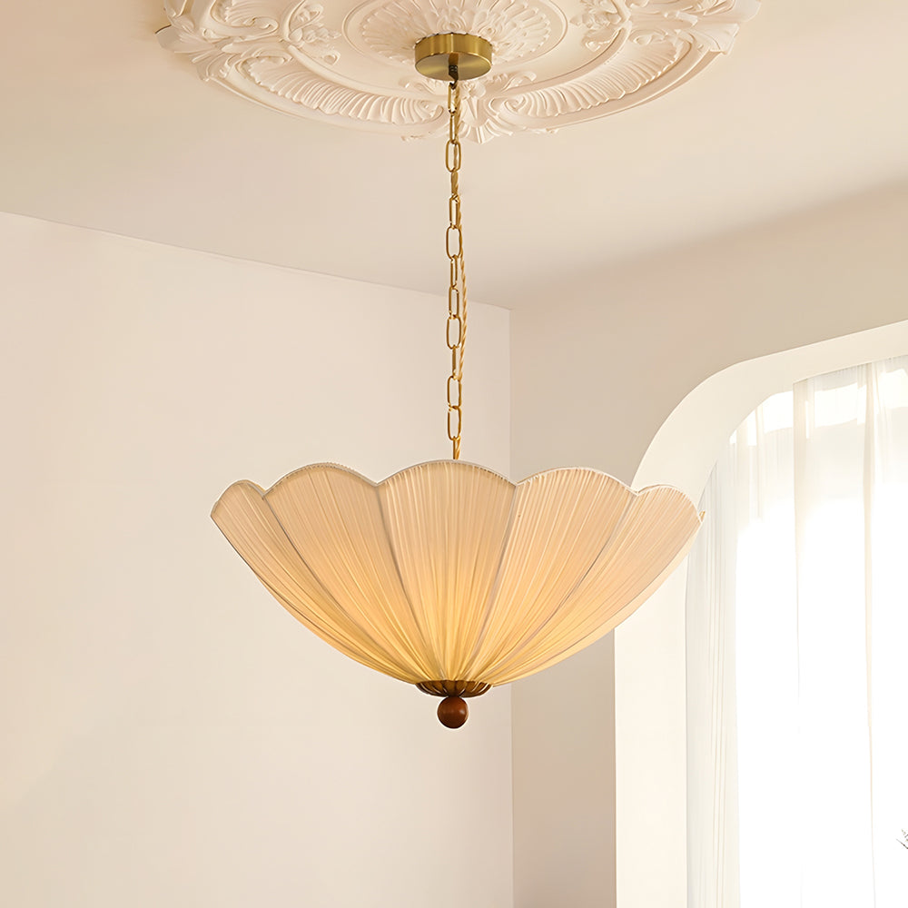 Seralune Modern Fabric Pendant Light