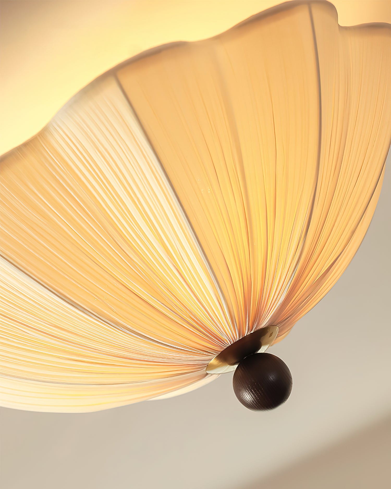 Seralyn Oriental Fabric Ceiling Light