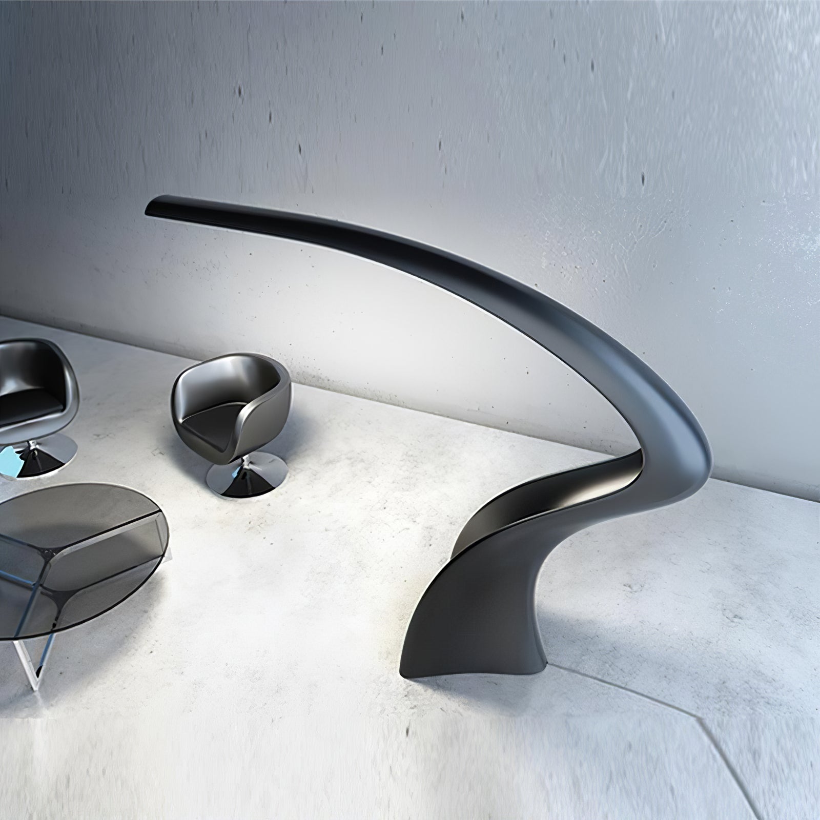 Seraph Curve Floor Lamp - Blowlighting