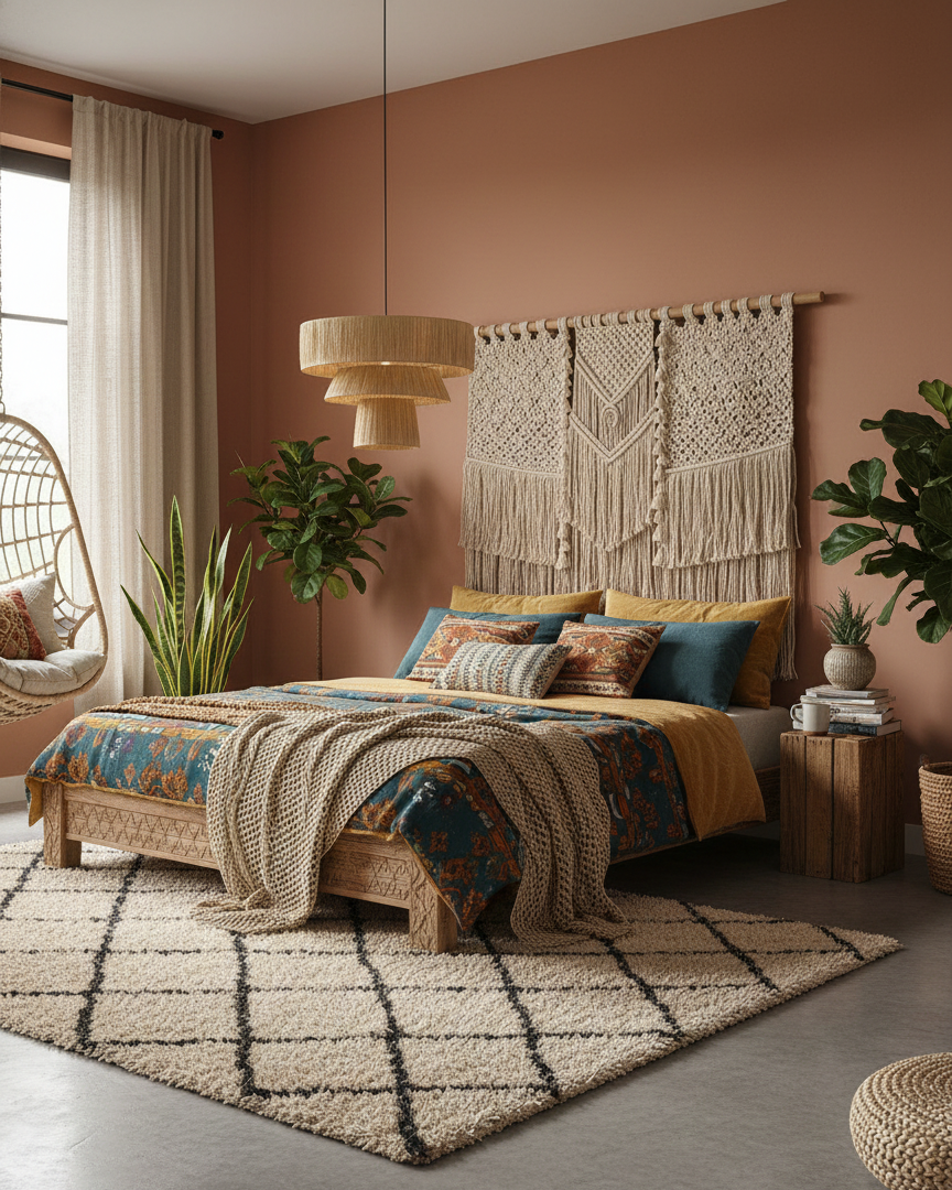 Serapha Tier Organic Raffia Pendant Light