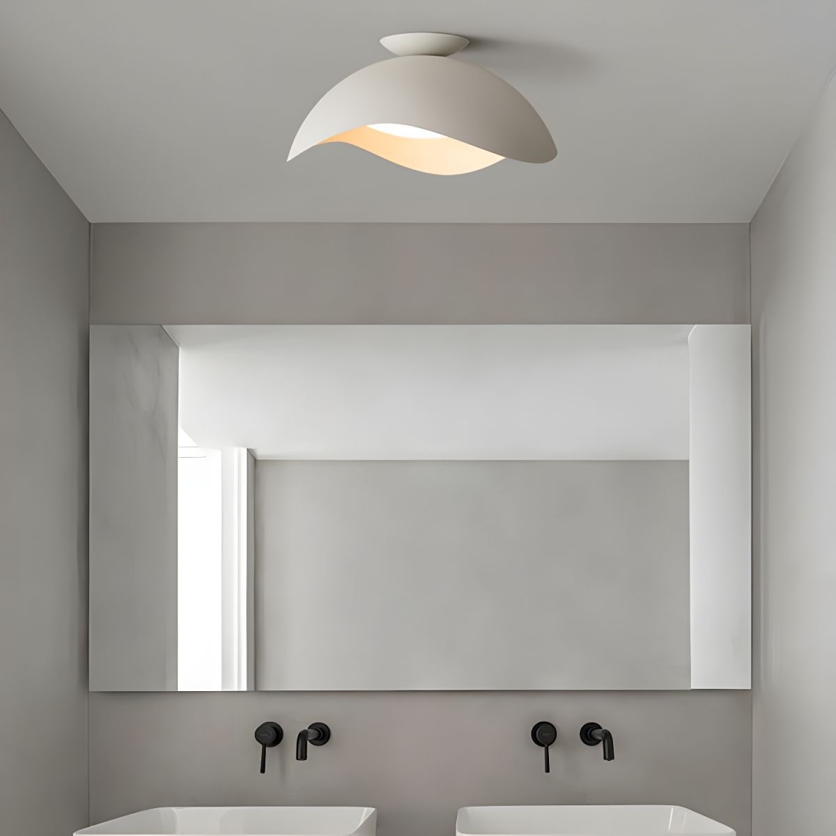 Serene Wave Ceiling Light - Blowlighting