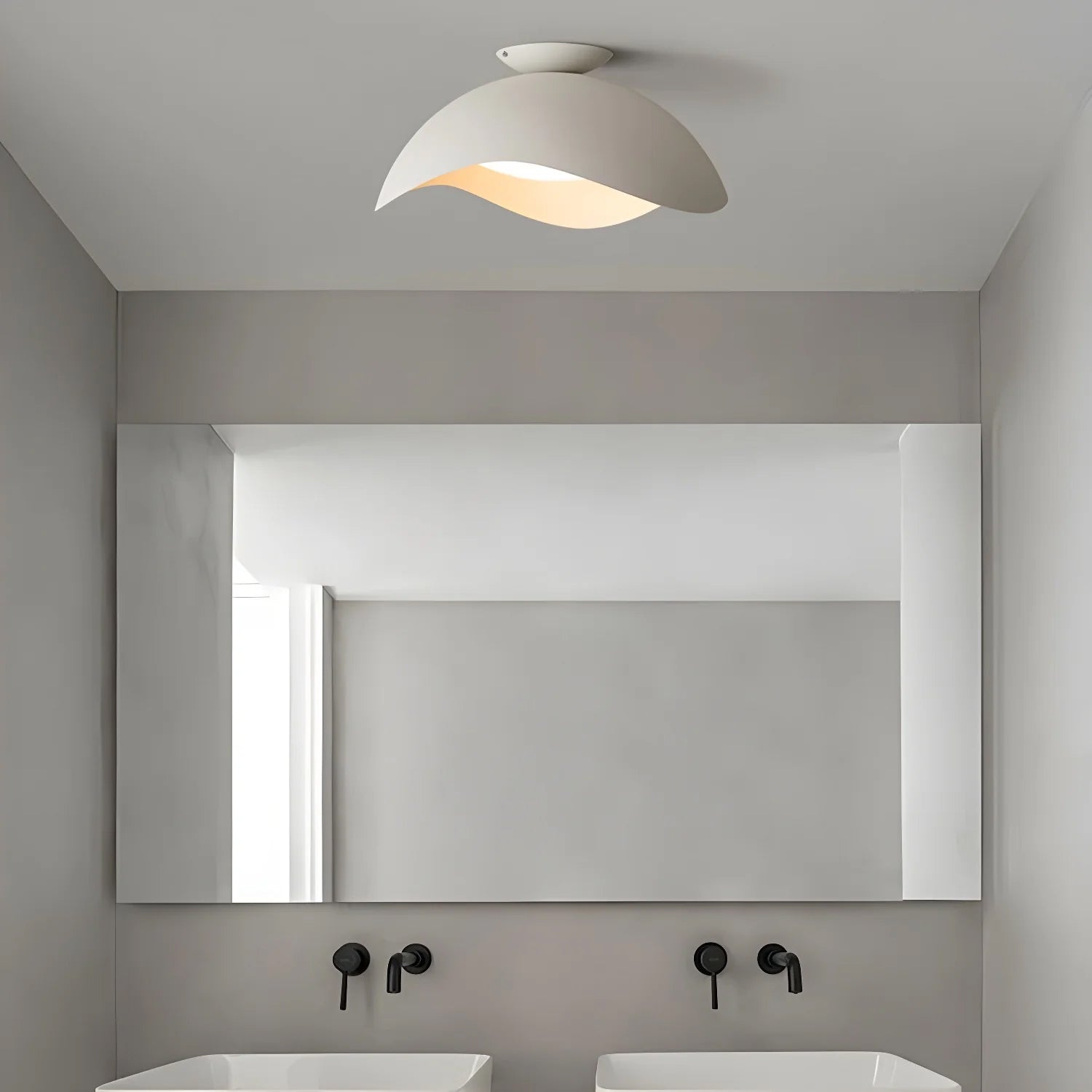 Serene Wave Ceiling Light - Blowlighting