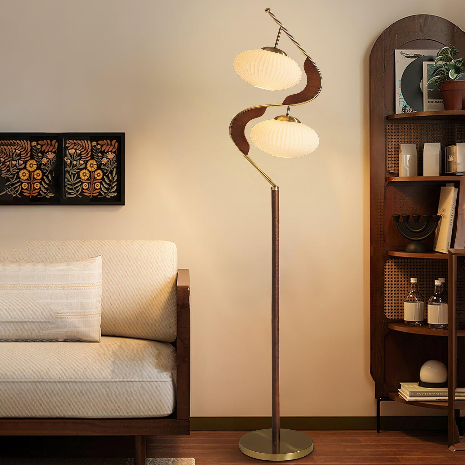 Emily Modern Metal Floor Lamp - Blowlighting