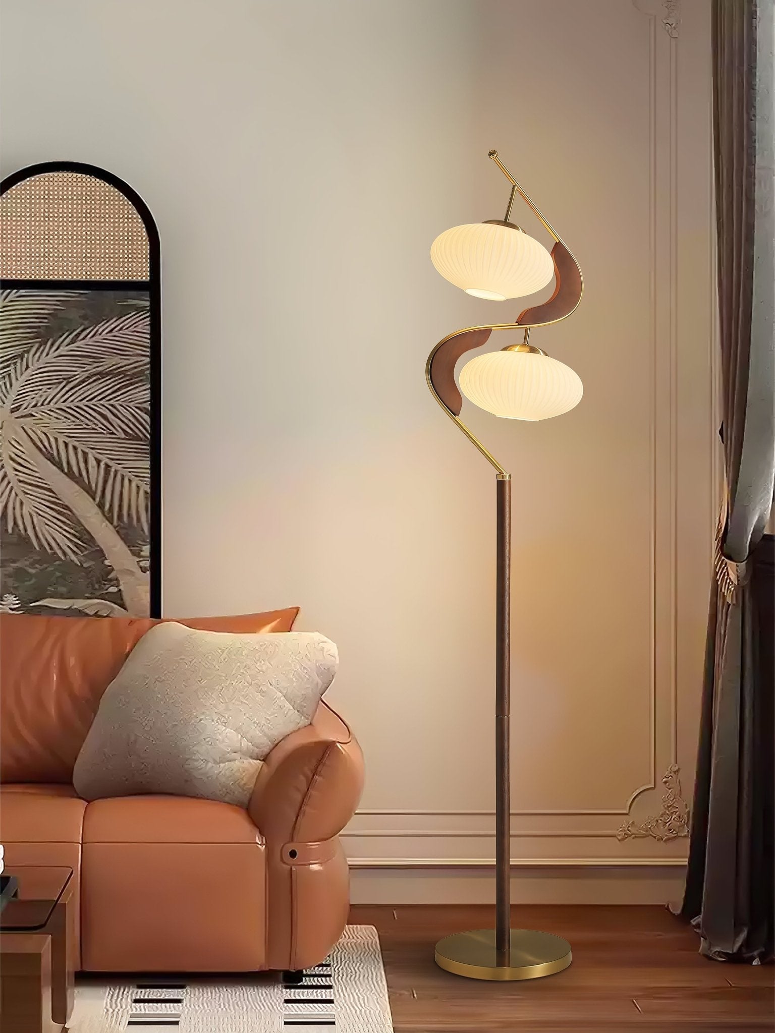 Emily Modern Metal Floor Lamp - Blowlighting