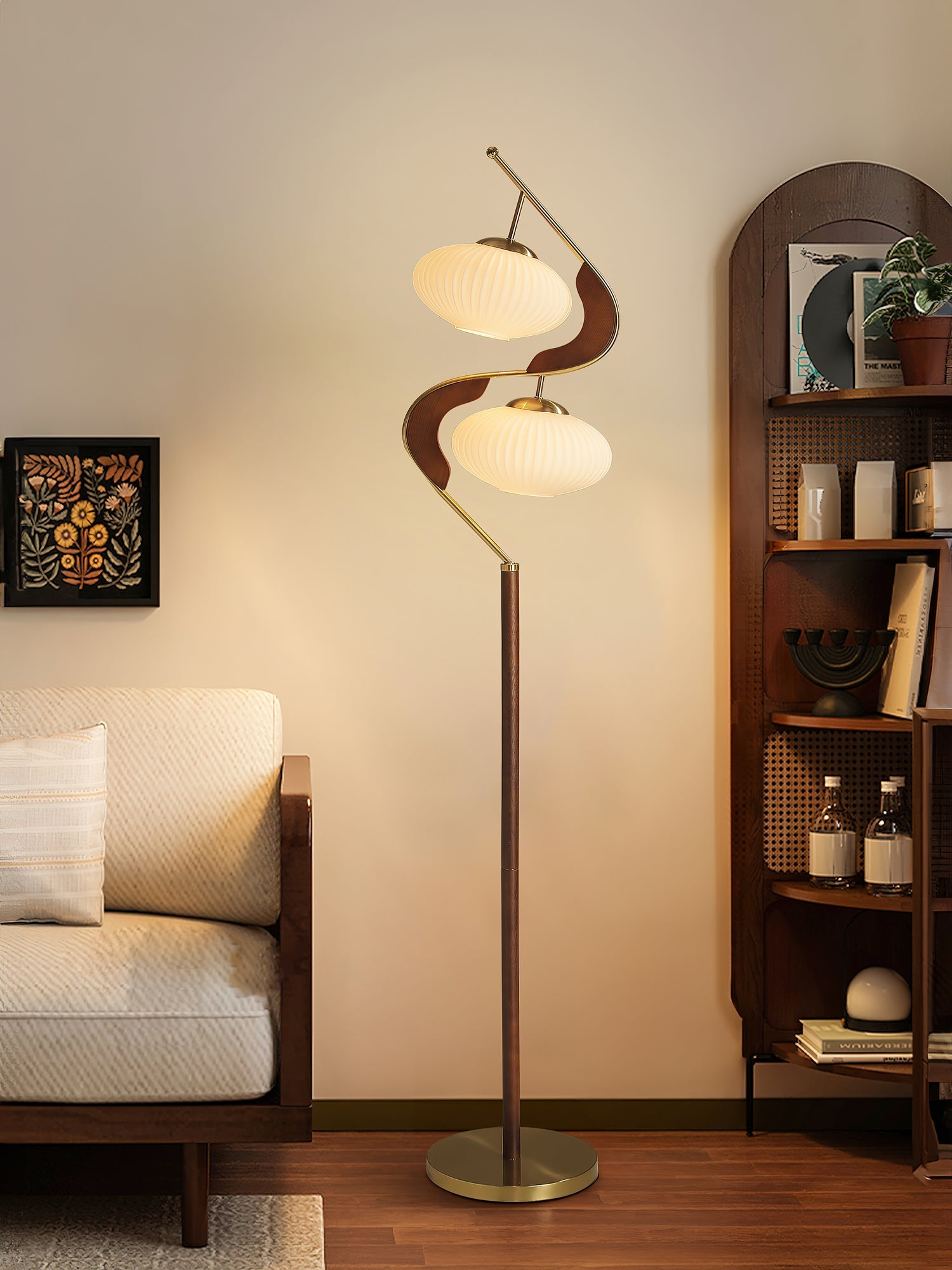 Emily Modern Metal Floor Lamp - Blowlighting