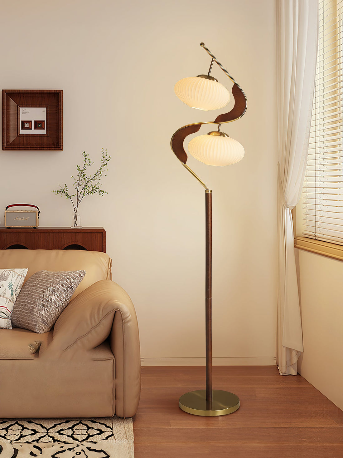 Emily Modern Metal Floor Lamp - Blowlighting