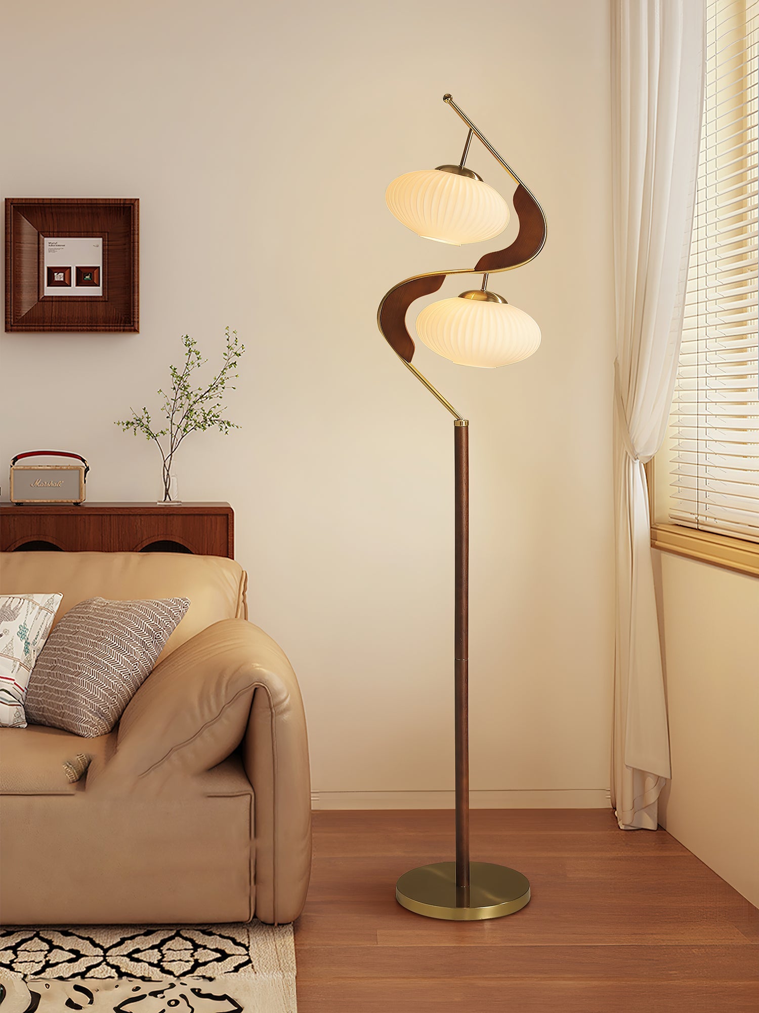 Emily Modern Metal Floor Lamp - Blowlighting