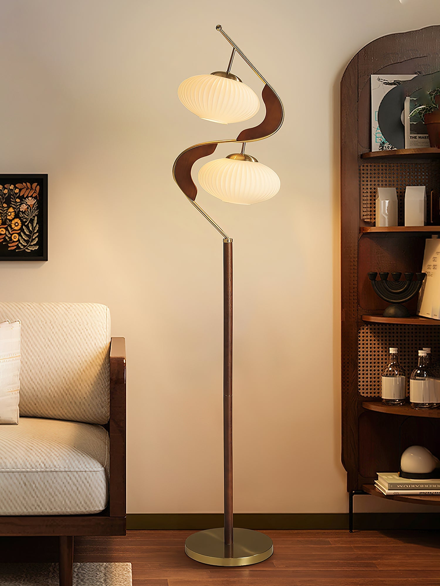 Emily Modern Metal Floor Lamp - Blowlighting