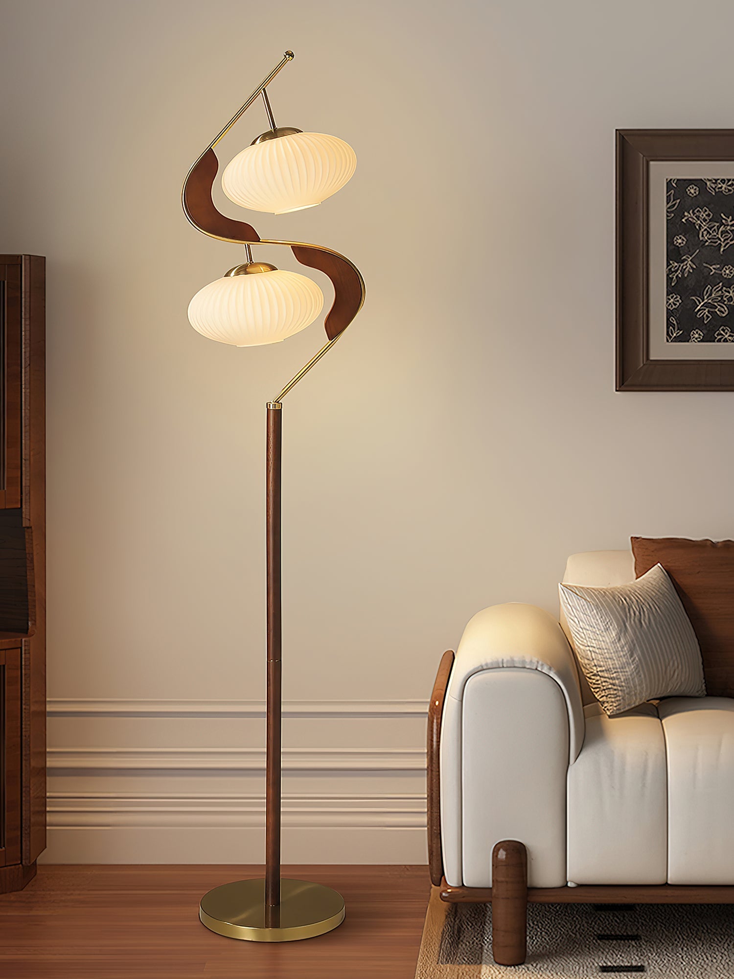 Emily Modern Metal Floor Lamp - Blowlighting