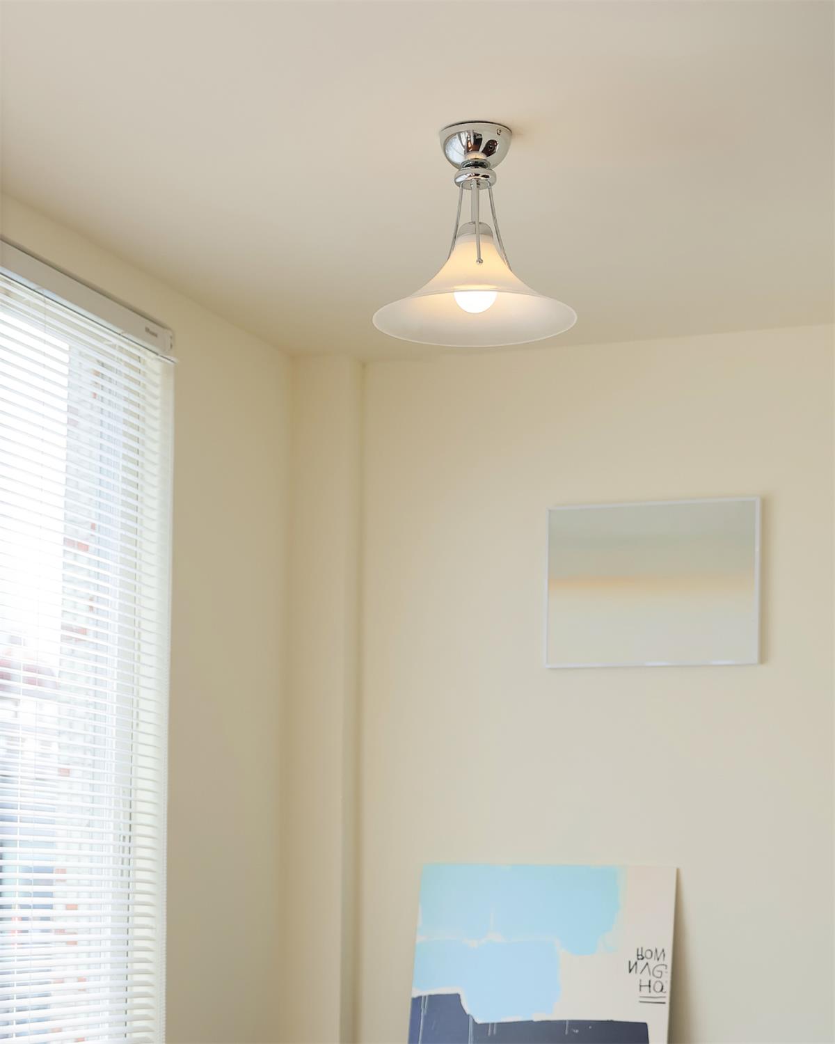 Sereno Scandinavian Glass Dome Ceiling Light
