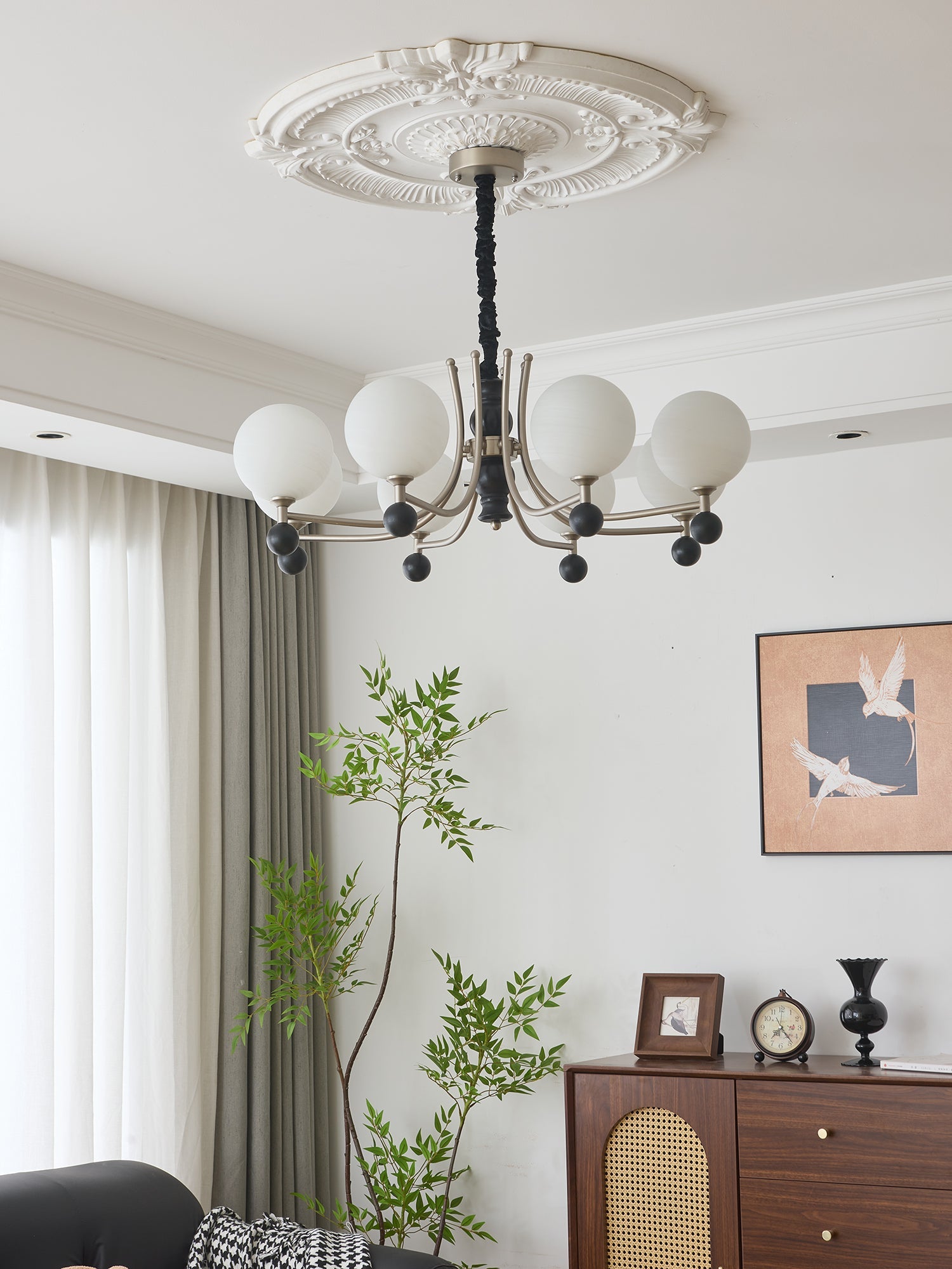 Serenus Sphere Chandelier - Blowlighting