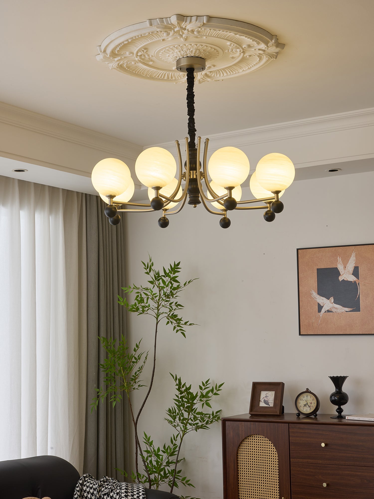 Serenus Sphere Chandelier - Blowlighting