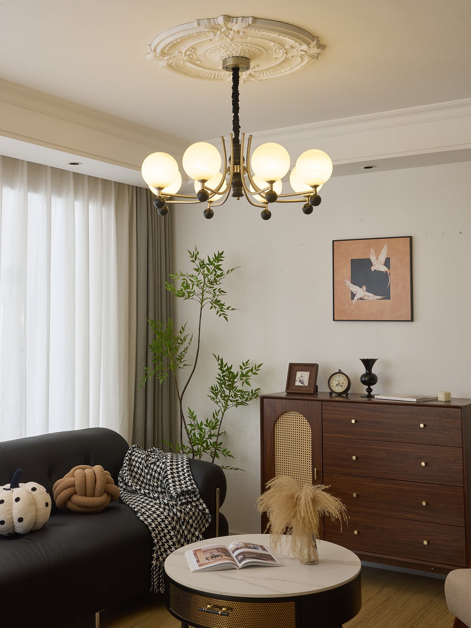 Serenus Sphere Chandelier - Blowlighting