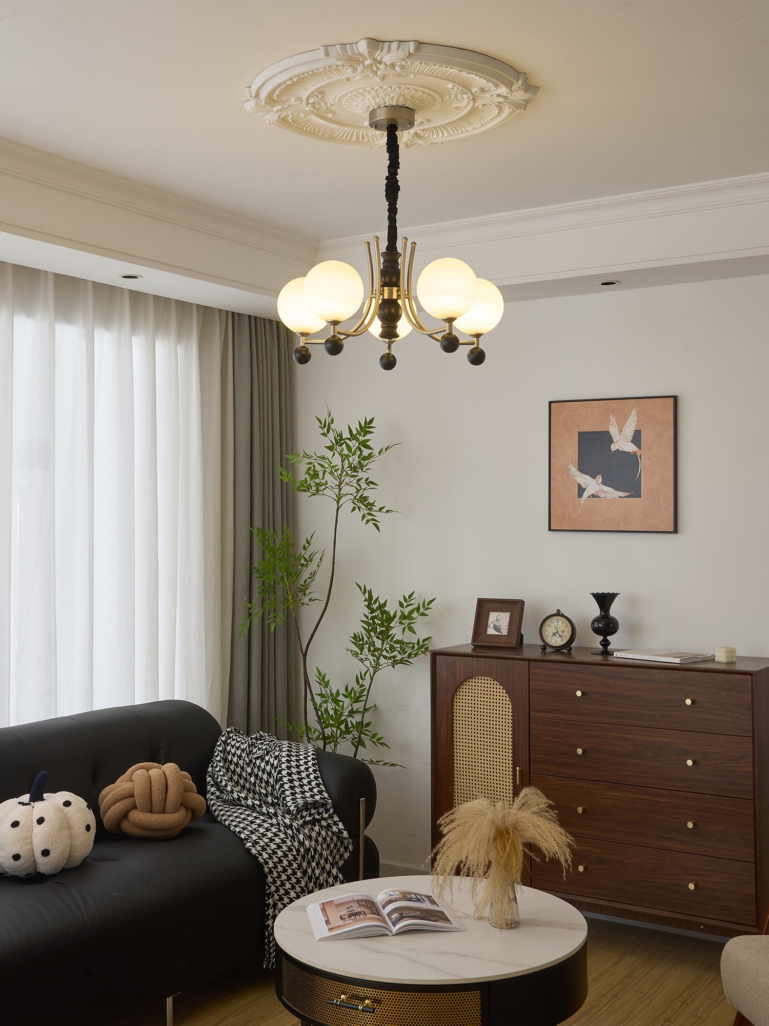 Serenus Sphere Chandelier - Blowlighting