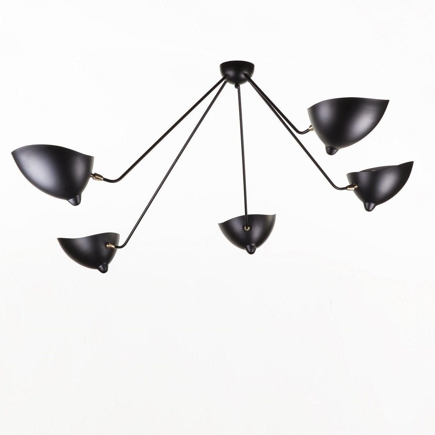 Serge Mouille Ceiling Lamp B - Blowlighting