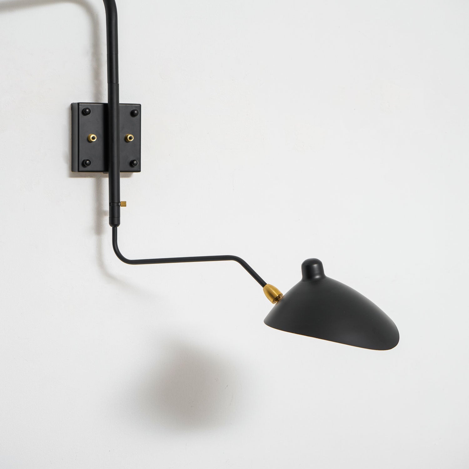 Serge Mouille Modern Aluminum Wall Light