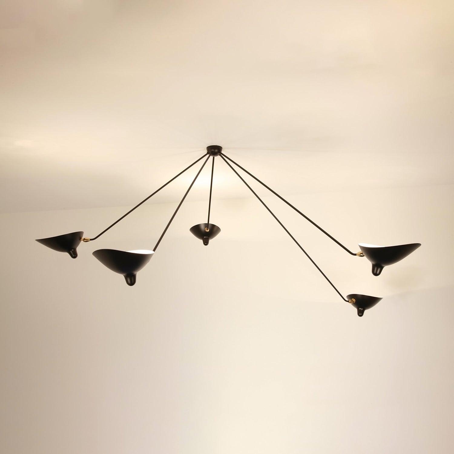 Serge Mouille Ceiling Lamp B - Blowlighting