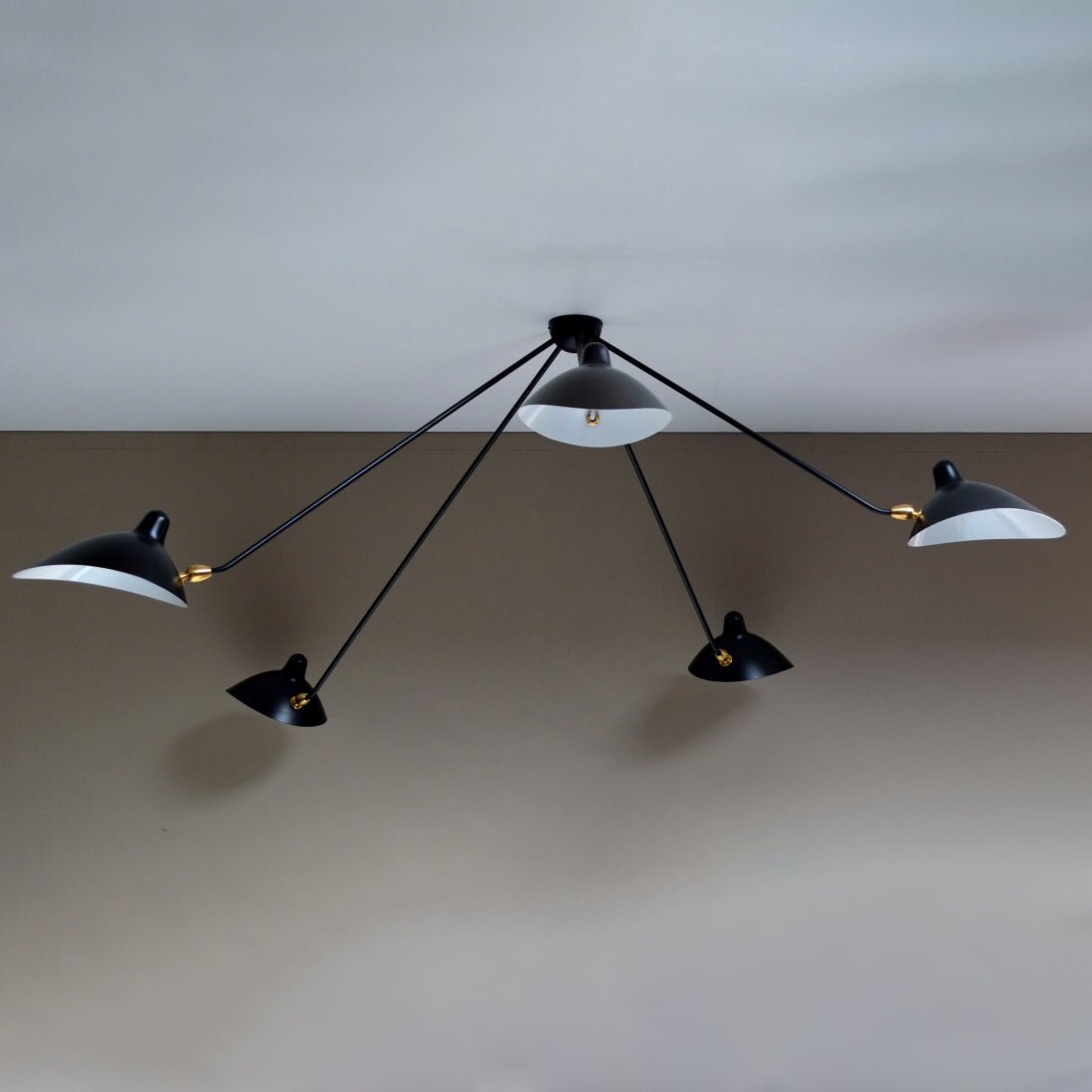 Serge Mouille Ceiling Lamp B - Blowlighting