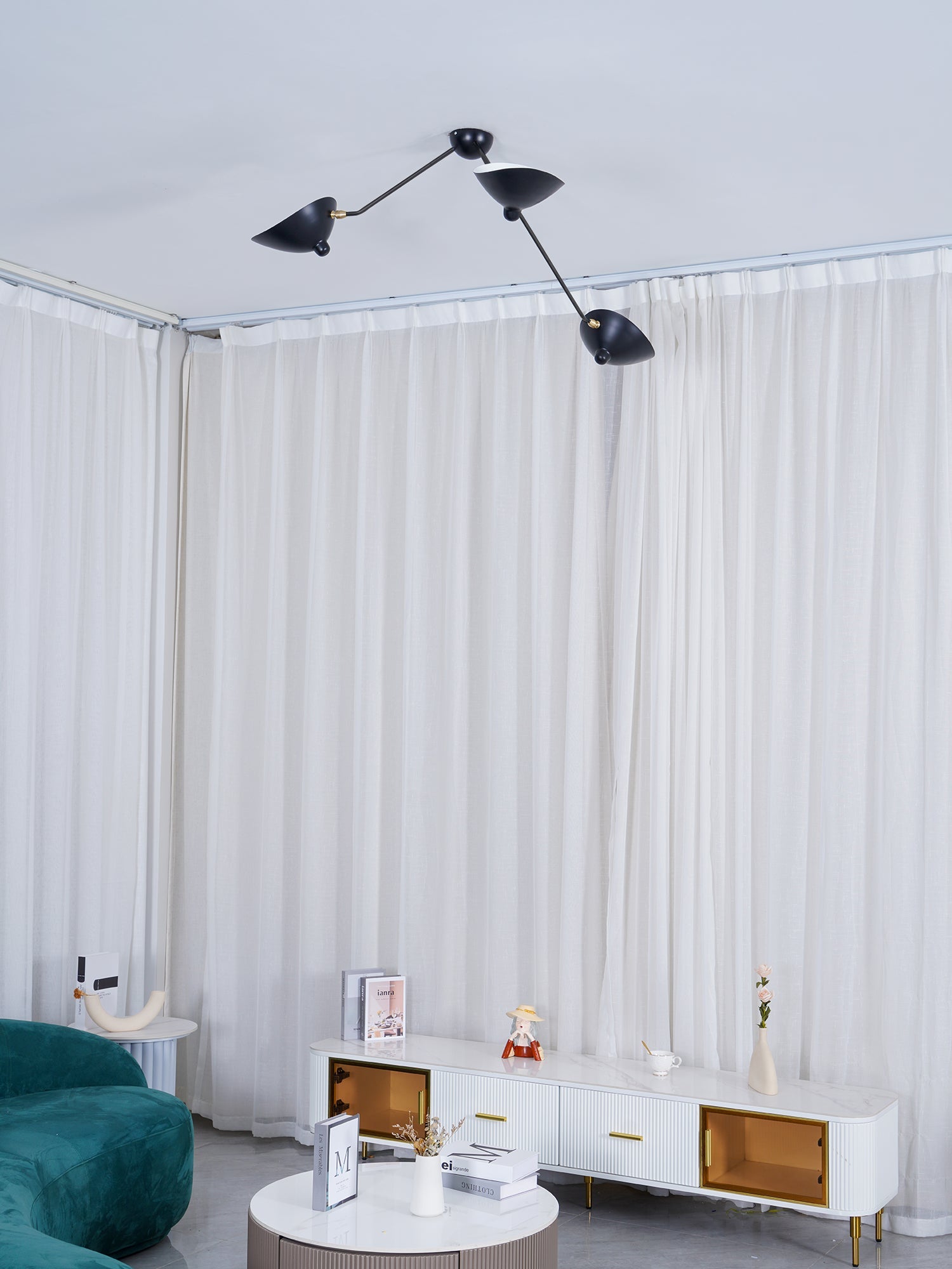 Serge Mouille Ceiling Lamp B - Blowlighting