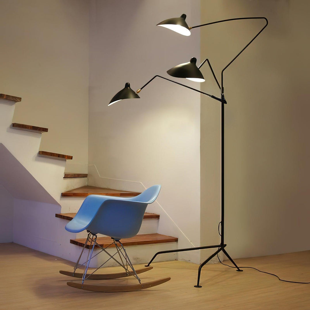 Serge Mouille Floor Lamp - Blowlighting