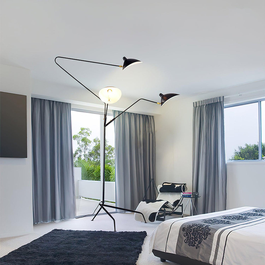 Serge Mouille Floor Lamp - Blowlighting