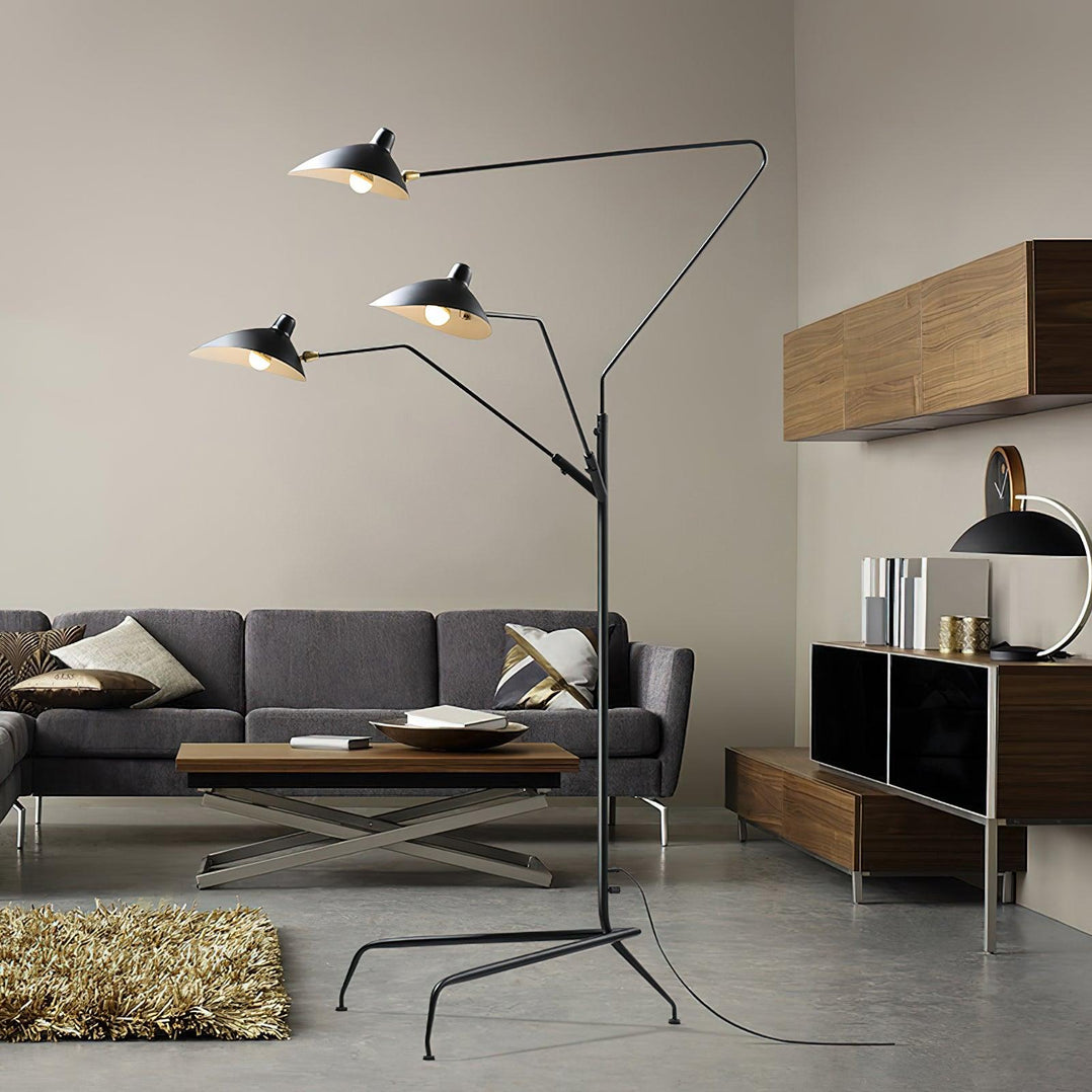 Serge Mouille Floor Lamp - Blowlighting