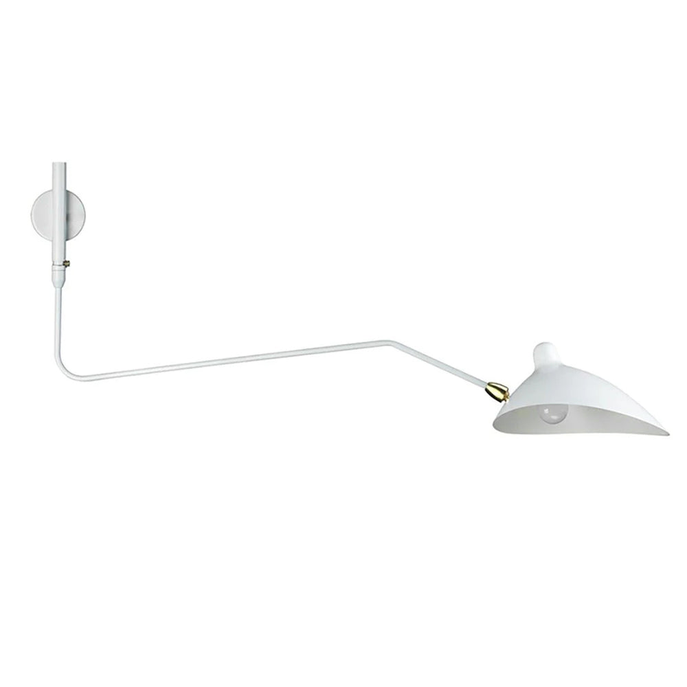 Serge Mouille Modern Aluminum Wall Light