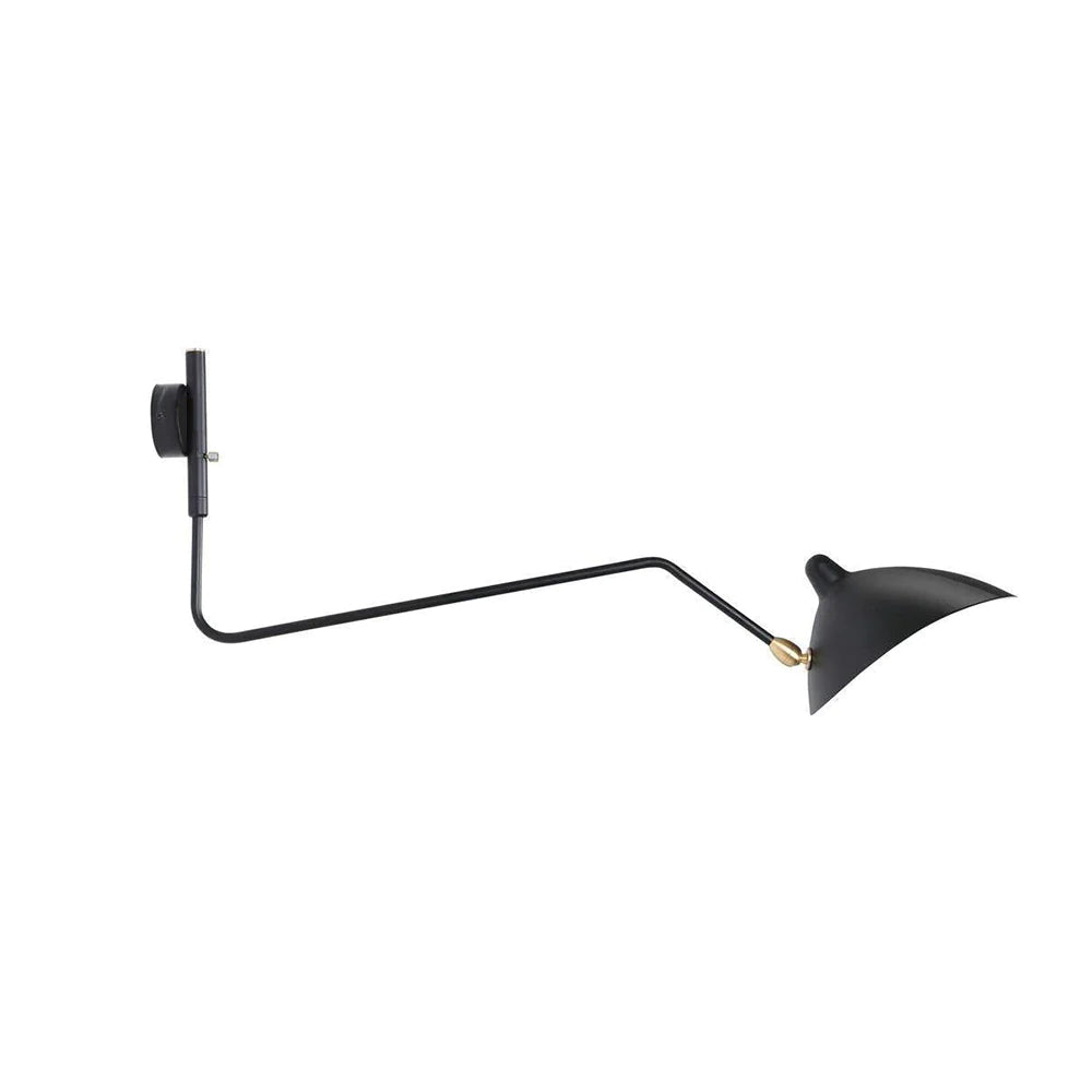 Serge Mouille Modern Aluminum Wall Light