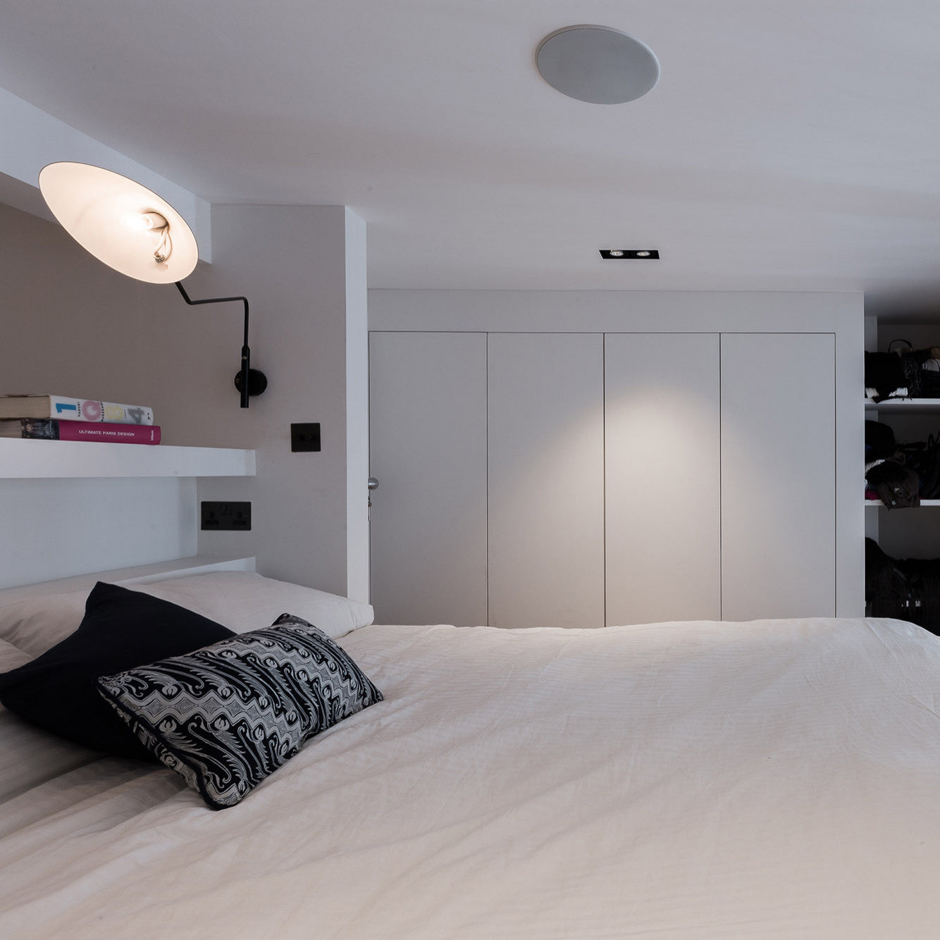 Serge Mouille Modern Aluminum Wall Light