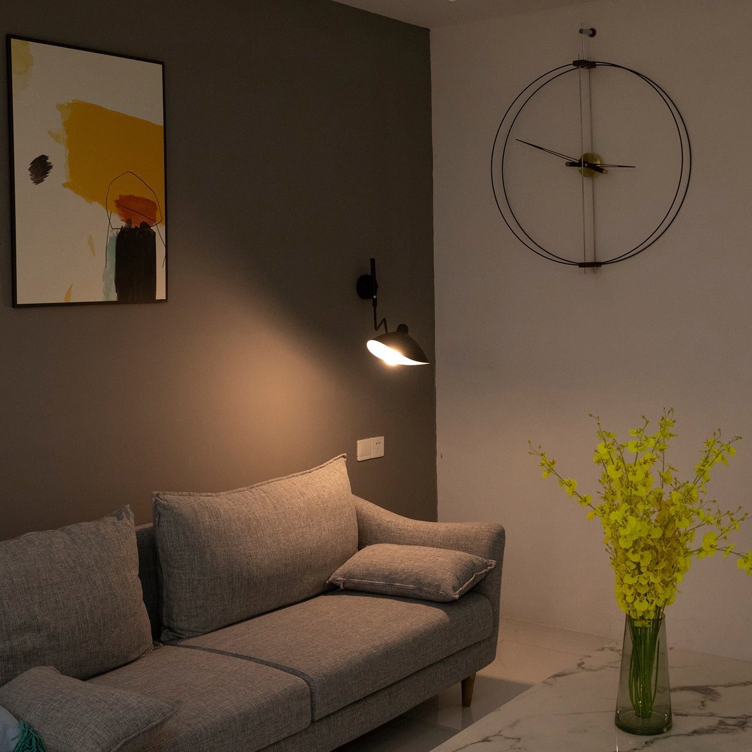 Serge Mouille Modern Aluminum Wall Light