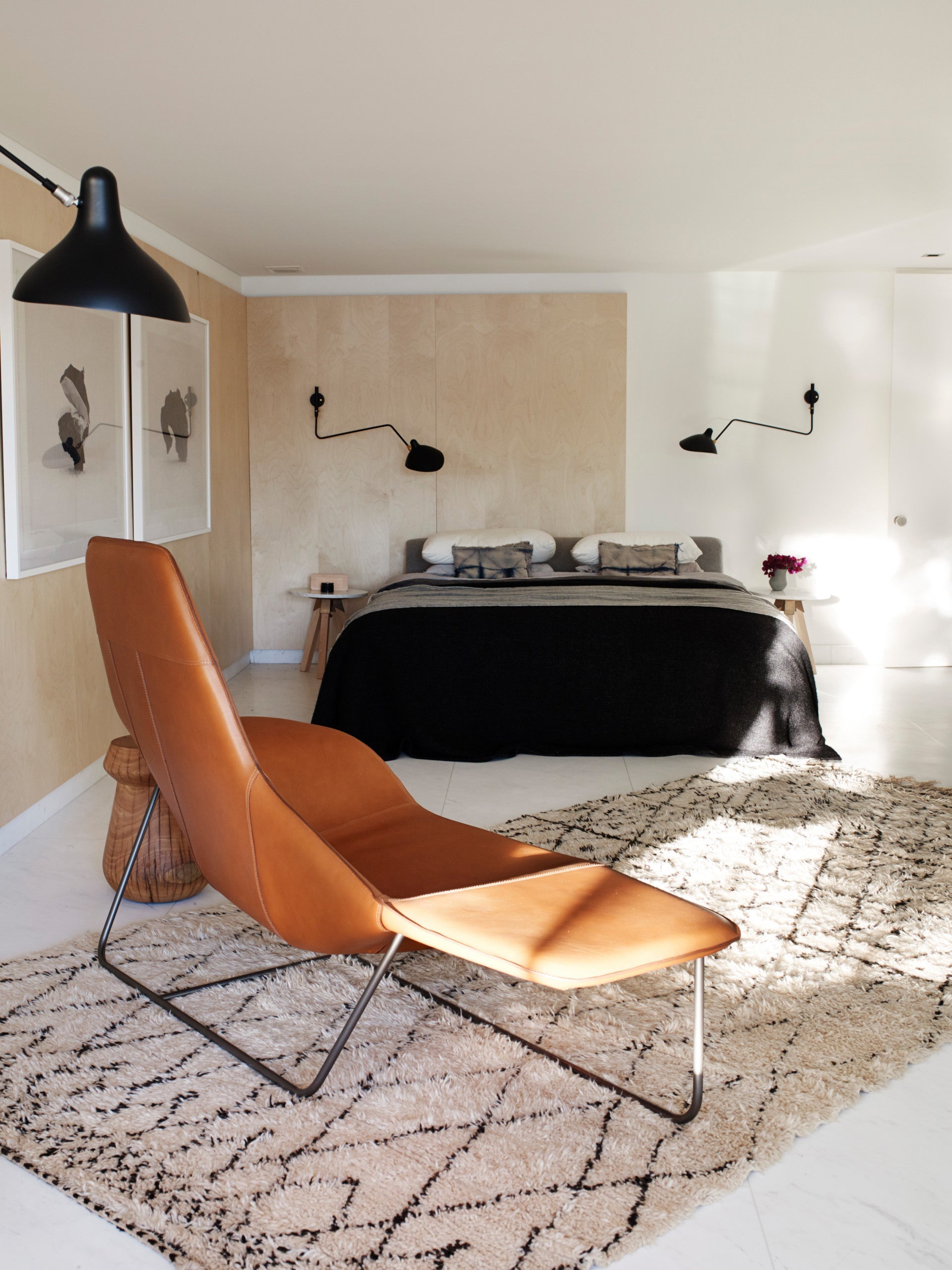 Serge Mouille Modern Aluminum Wall Light