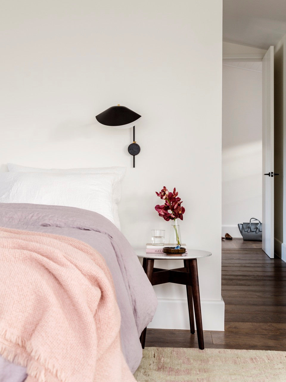 Serge Mouille Modern Aluminum Wall Light