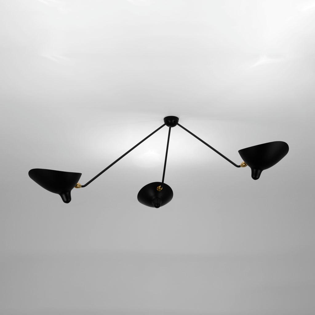Serge Mouille Ceiling Lamp B - Blowlighting