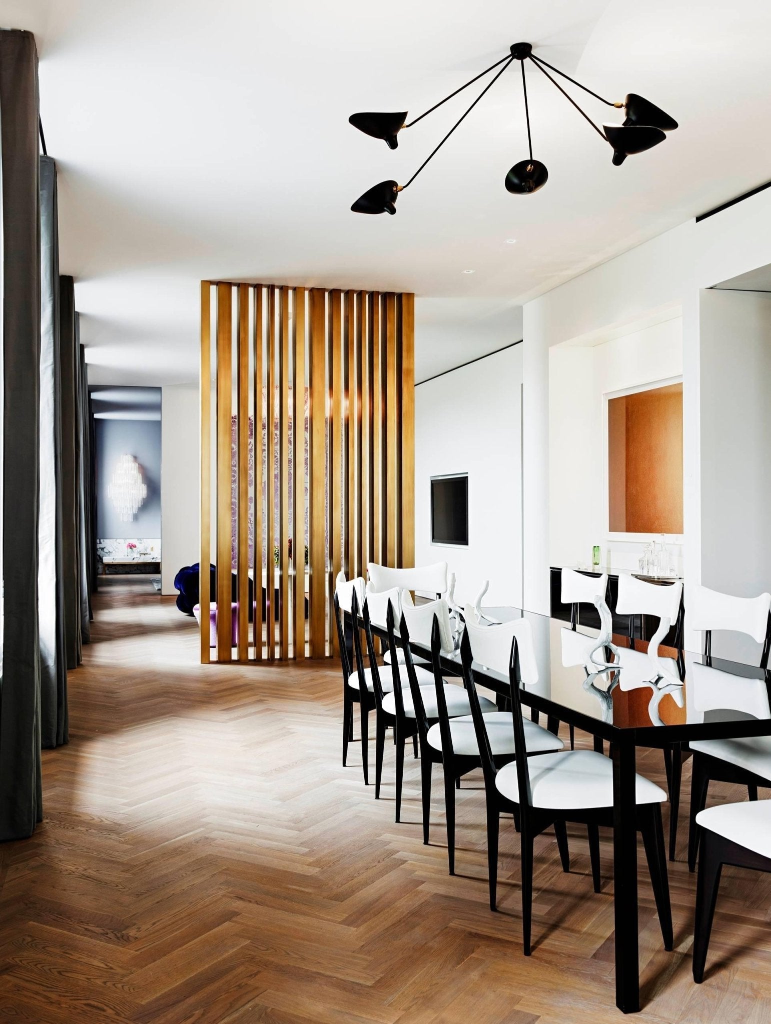 Serge Mouille Ceiling Lamp B - Blowlighting
