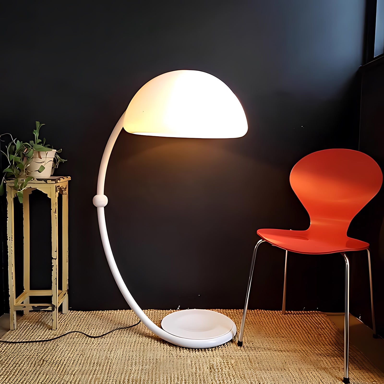 Serpente Modern Acrylic Floor Light