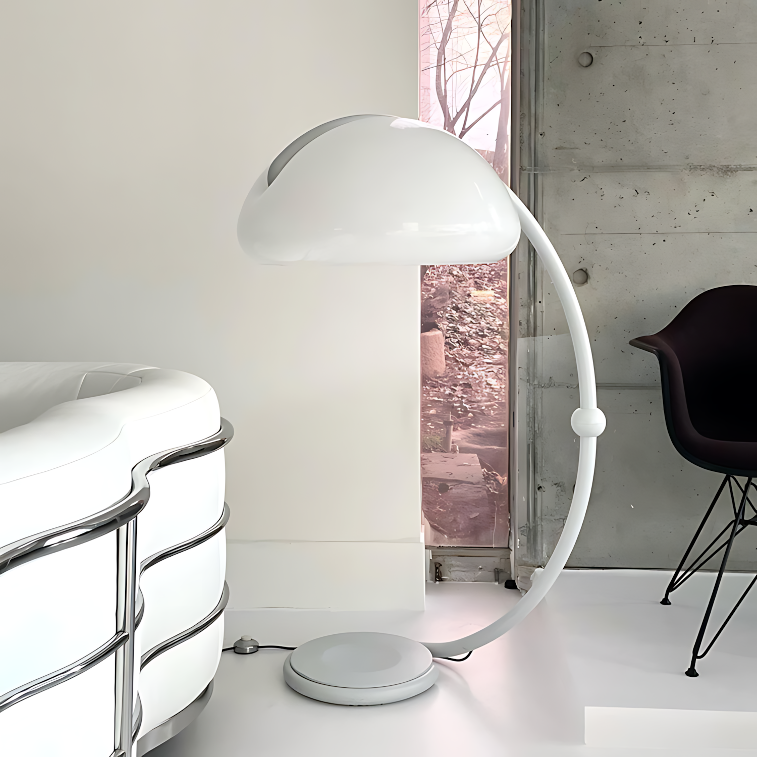 Serpente Modern Acrylic Floor Light