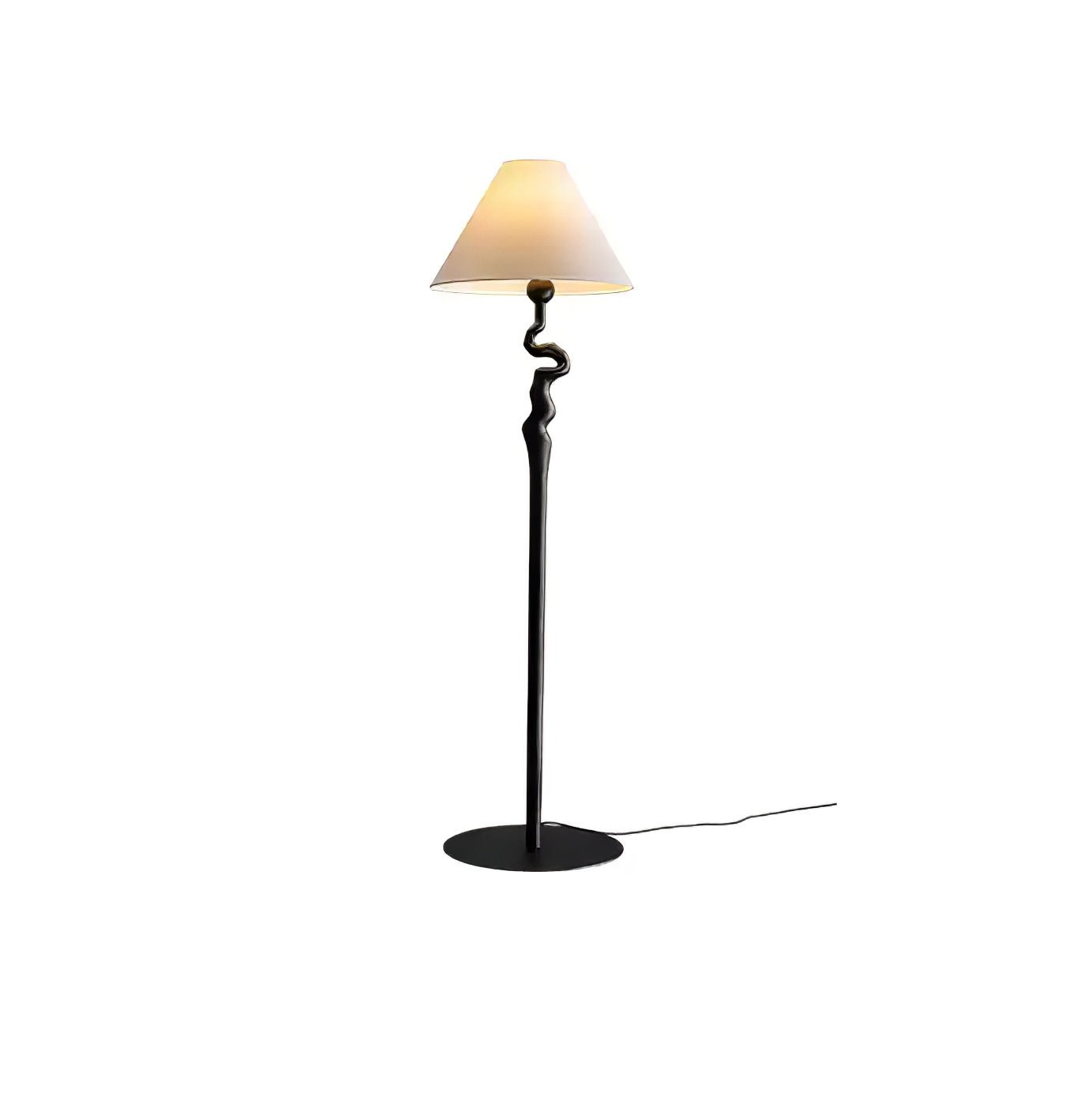 Serpentine Twist Floor Lamp - Blowlighting