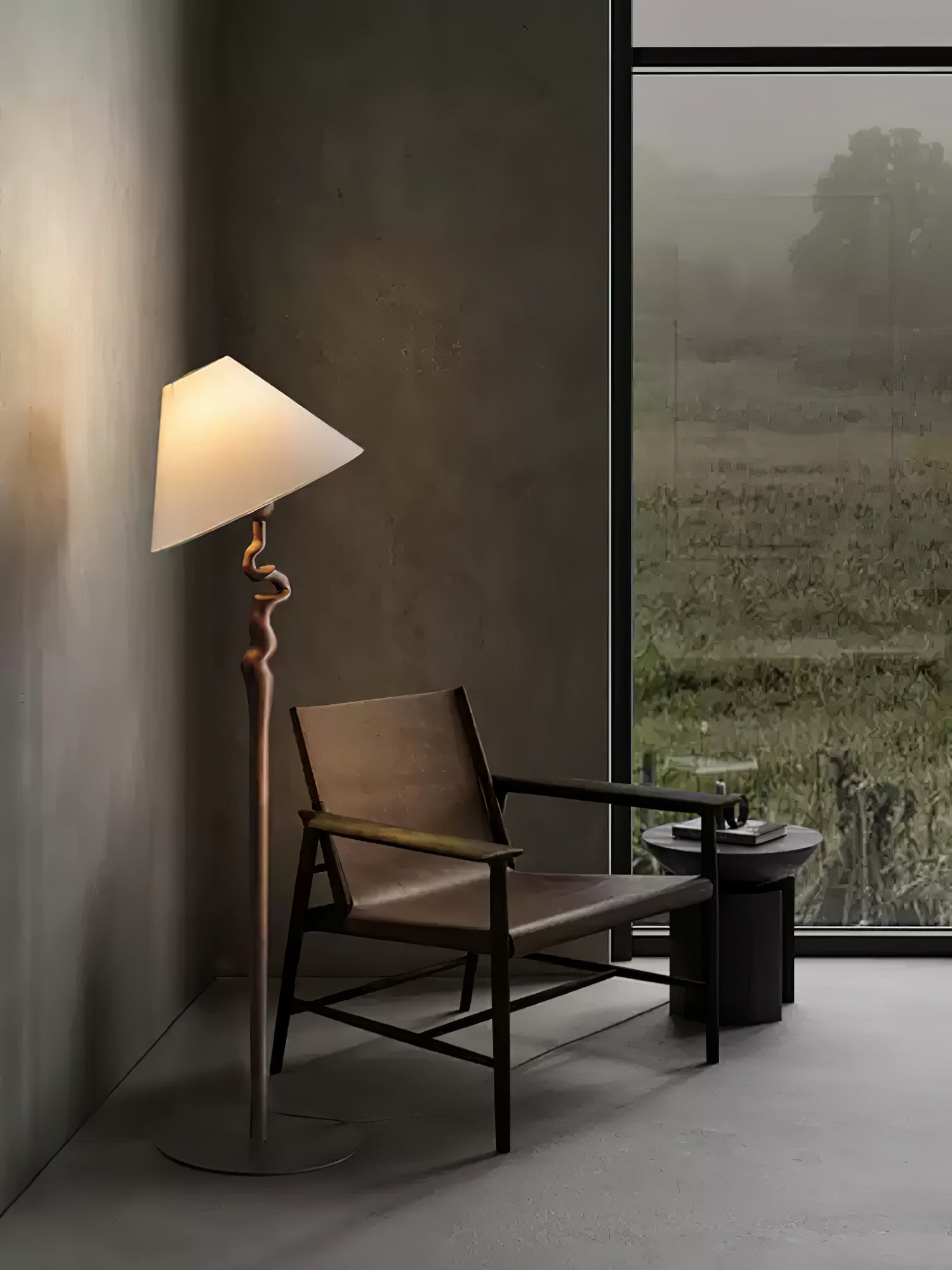 Serpentine Twist Floor Lamp - Blowlighting