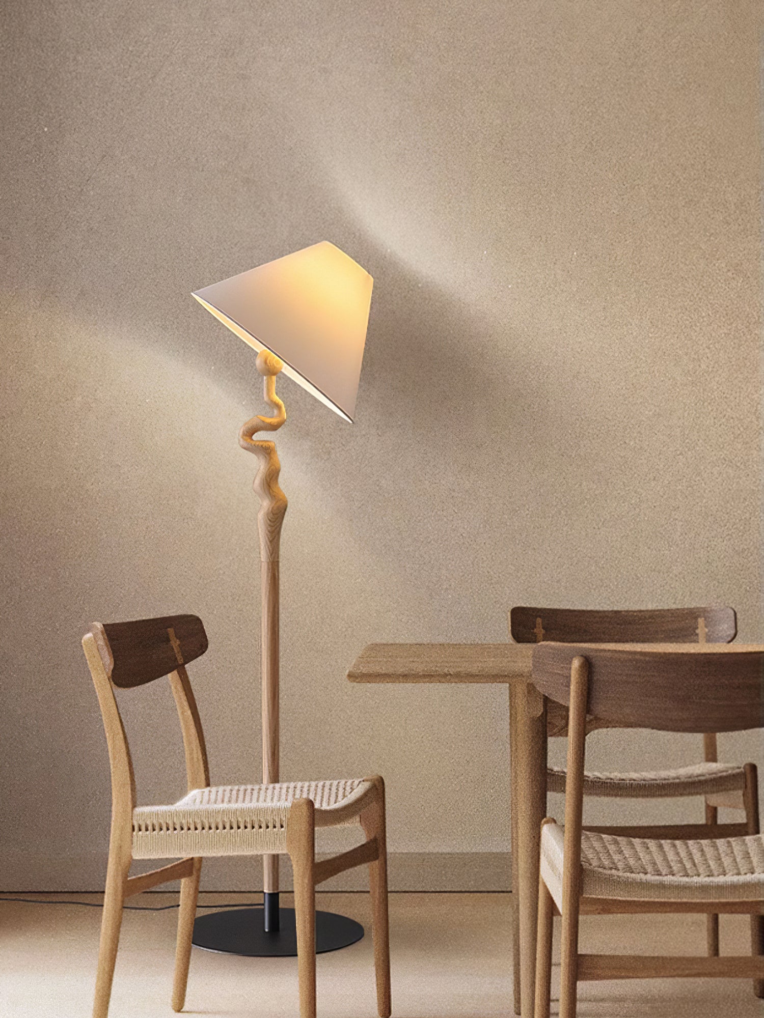 Serpentine Twist Floor Lamp - Blowlighting