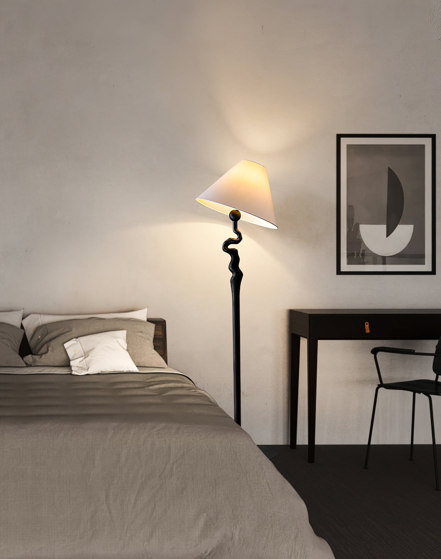 Serpentine Twist Floor Lamp - Blowlighting