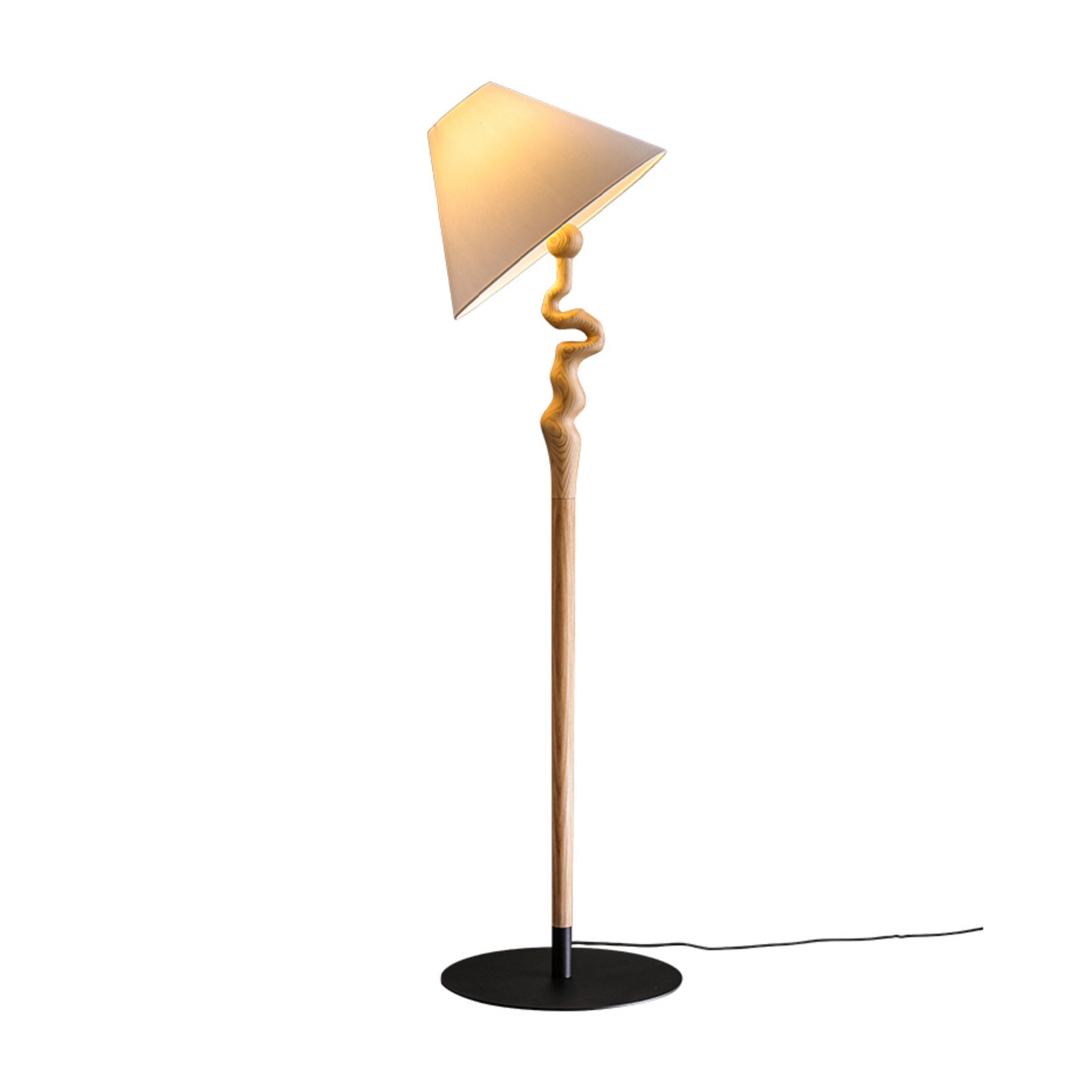Serpentine Twist Floor Lamp - Blowlighting