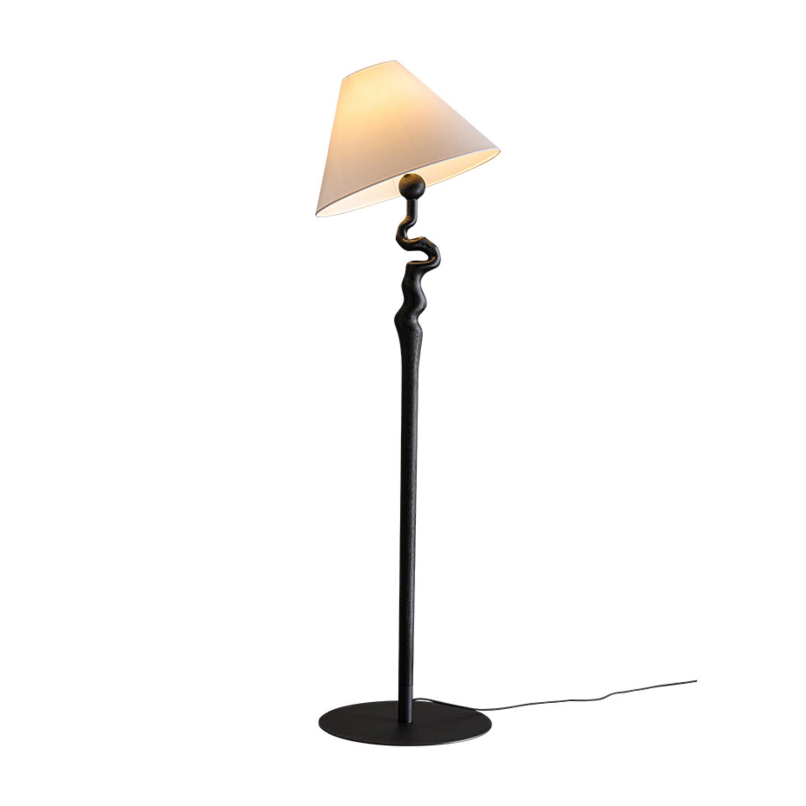 Serpentine Twist Floor Lamp - Blowlighting