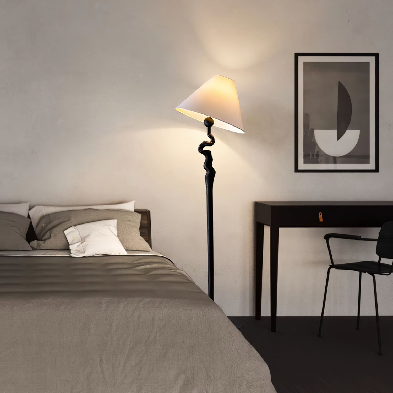 Serpentine Twist Floor Lamp - Blowlighting