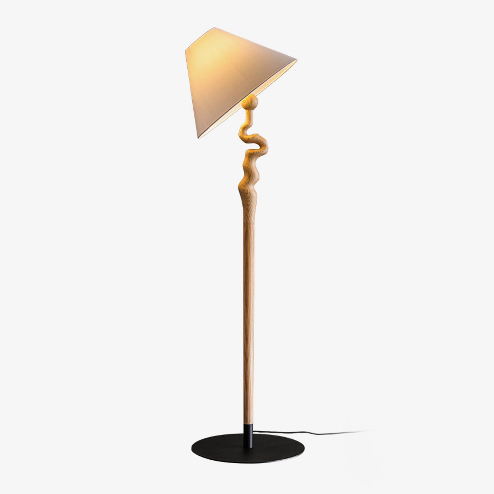 Serpentine Twist Floor Lamp - Blowlighting