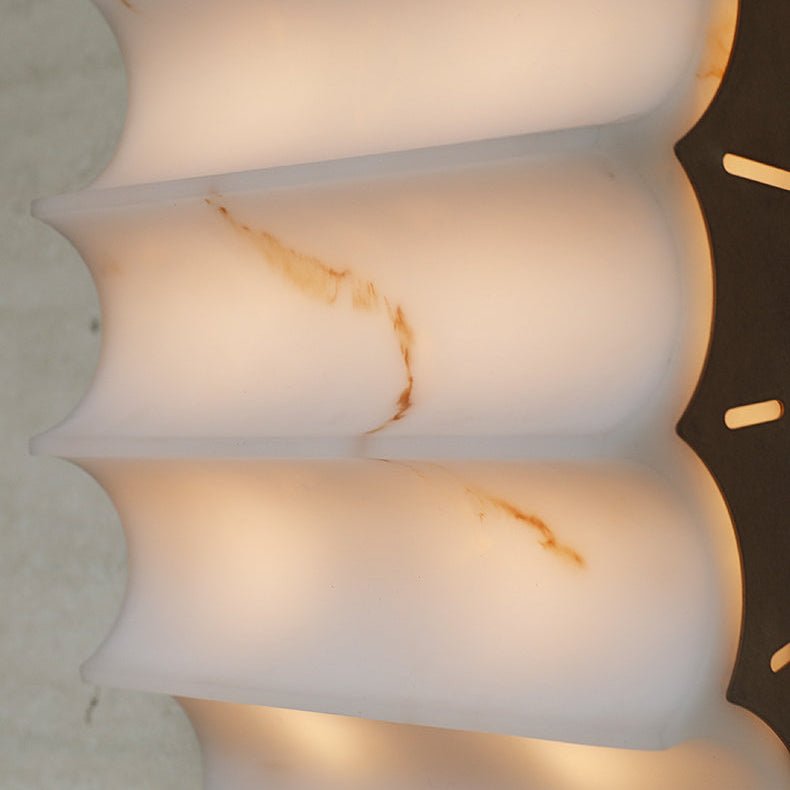 Serra Tiered Alabaster Sconce - Vakkerlight