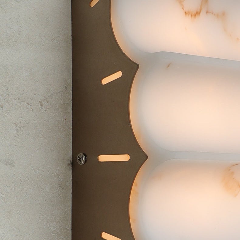 Serra Tiered Alabaster Sconce - Vakkerlight