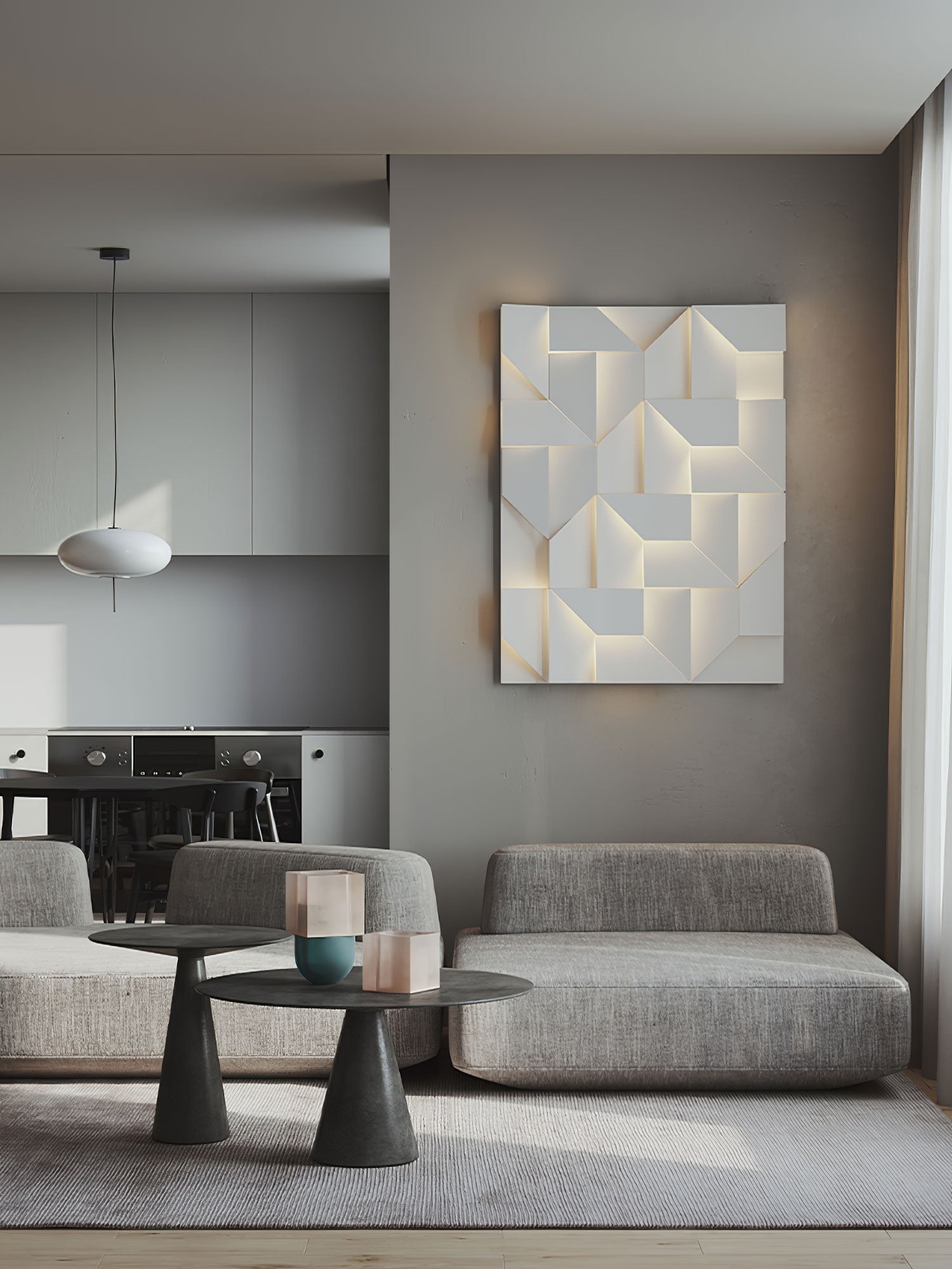 Shadows Grand Plug-in Sconce - Blowlighting