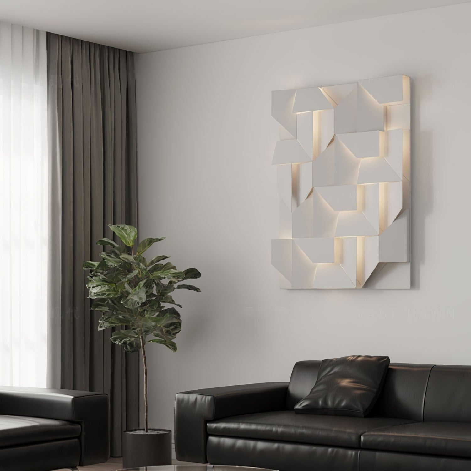 Shadows Grand Plug-in Sconce - Blowlighting