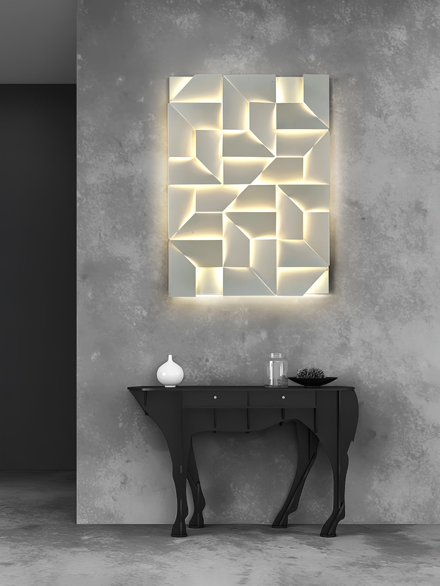 Shadows Grand Plug-in Sconce - Blowlighting