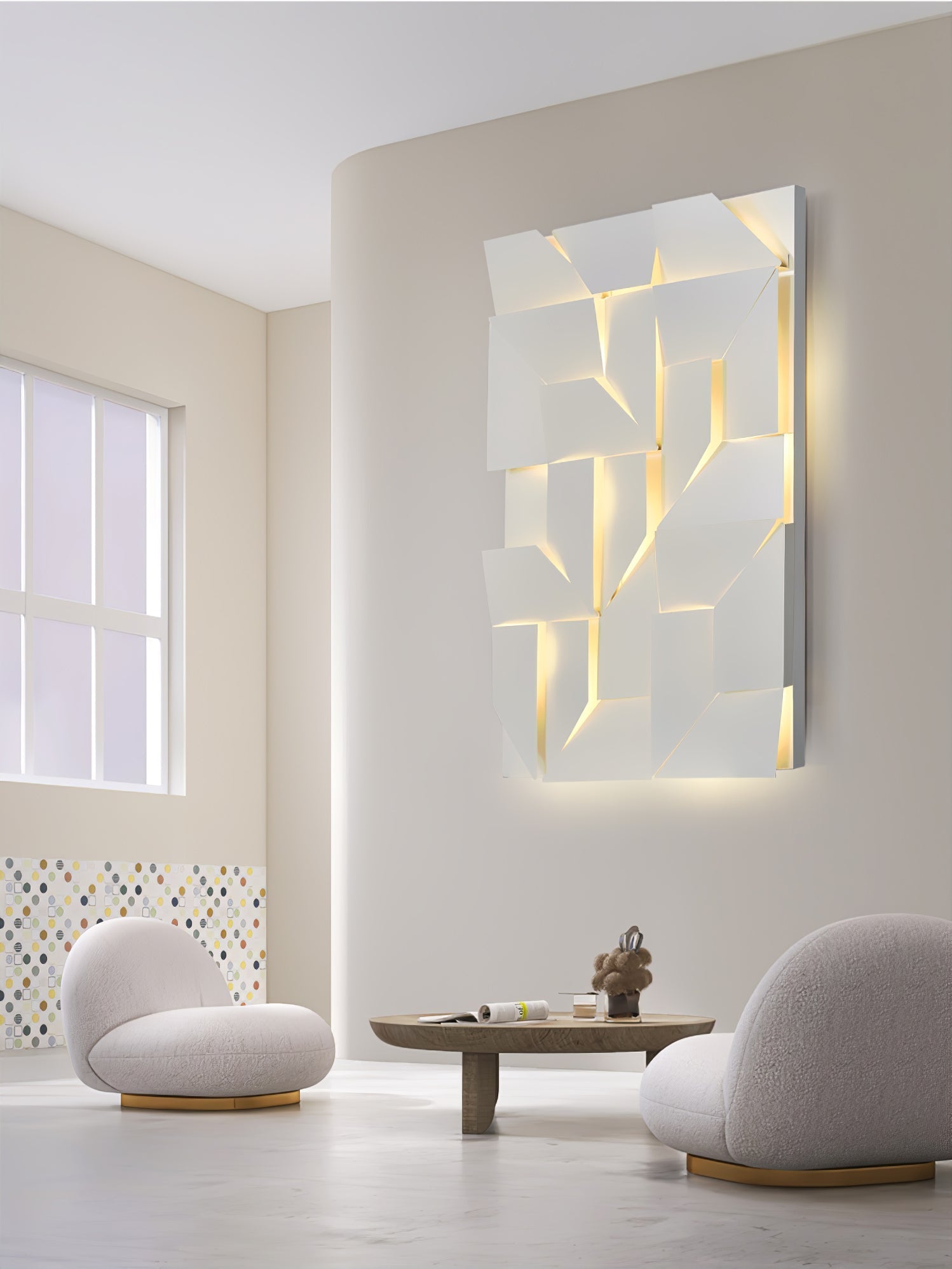 Shadows Rechargeable Grand Sconce - Blowlighting
